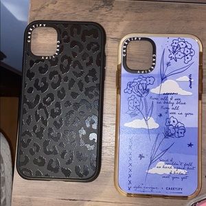 2 casetify iPhone 11 cases
